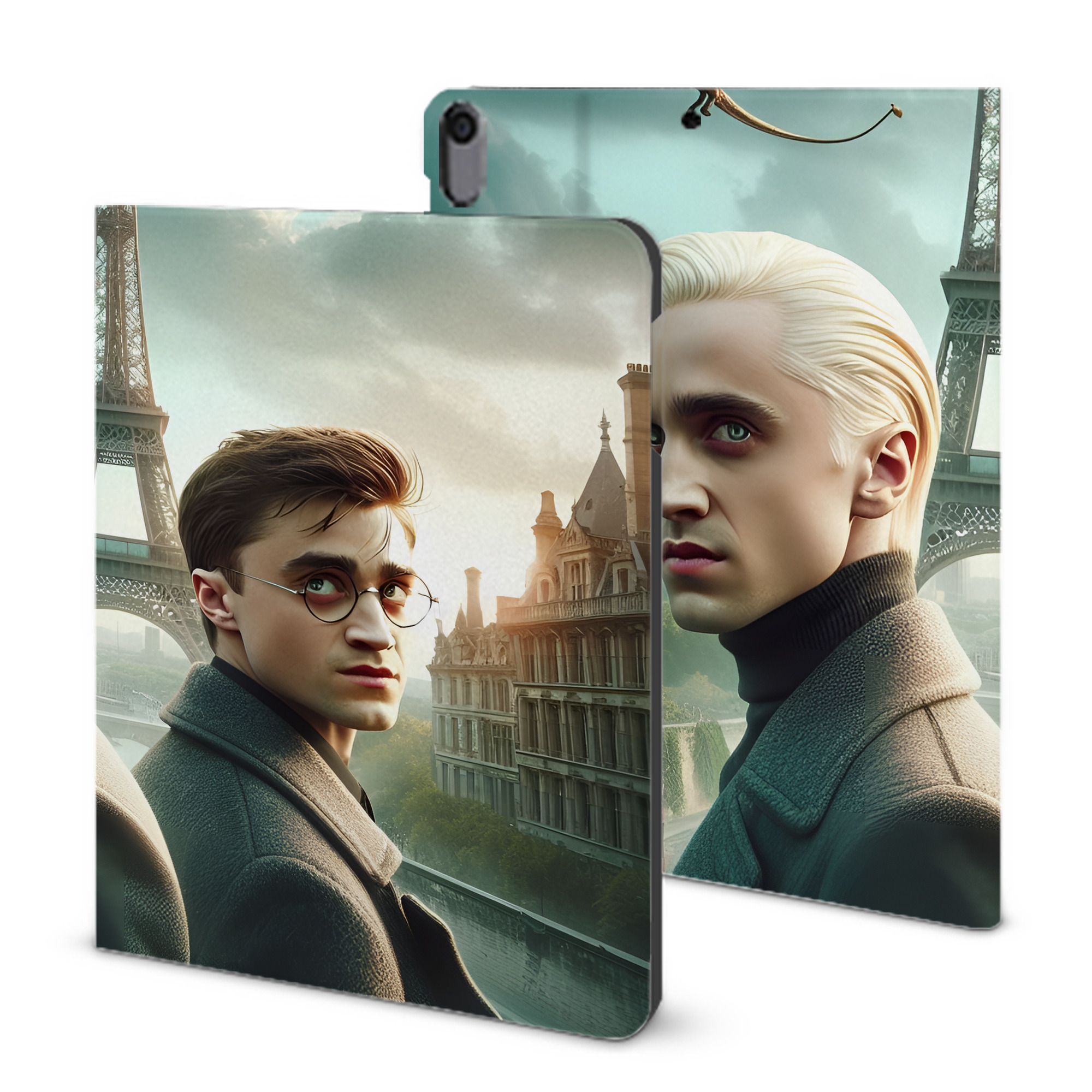 （画像用） Harry Potter ハリー・ポッターシリーズ IPad ケース ブック型 PUレザー TPU 耐衝撃 軽量 薄型 ペン収納なし 全面保護 IPad 各モデル対応
